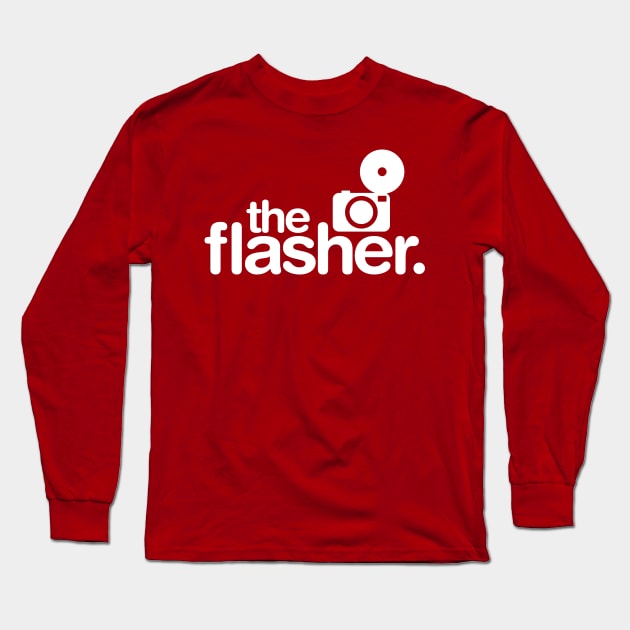 The Flasher Long Sleeve T-Shirt by cowyark rubbark